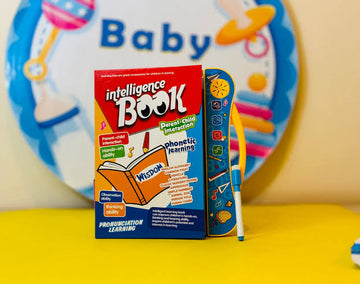 Intelligence Learning Book for Kids | Interactive Letters, Numbers & Sounds.